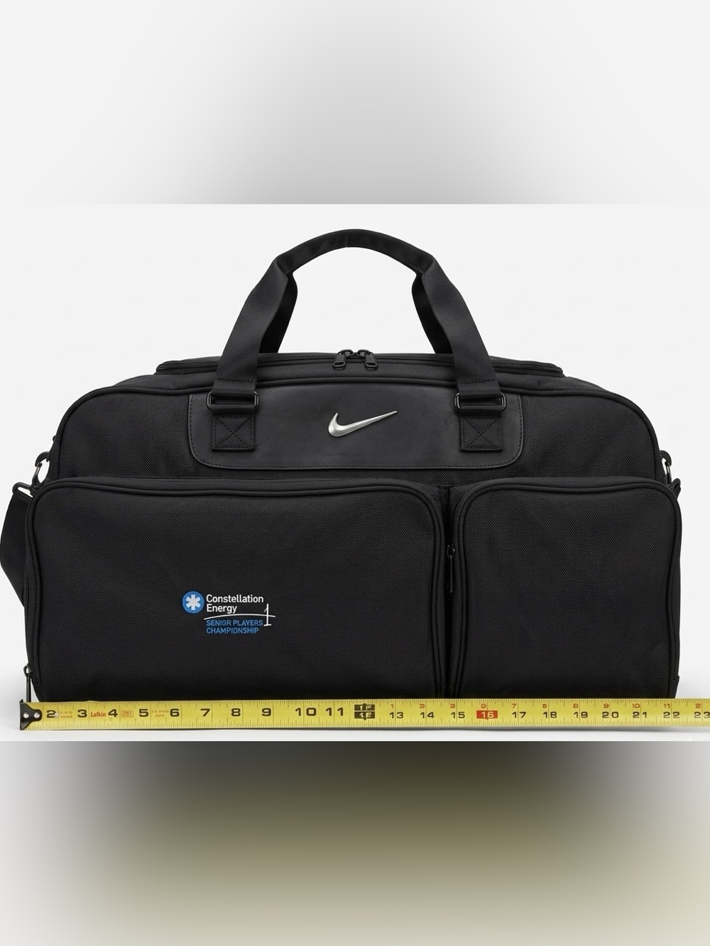 Nike Departure Golf Duffel Bag Black Ballistic Nylon - Picture 8 of 9